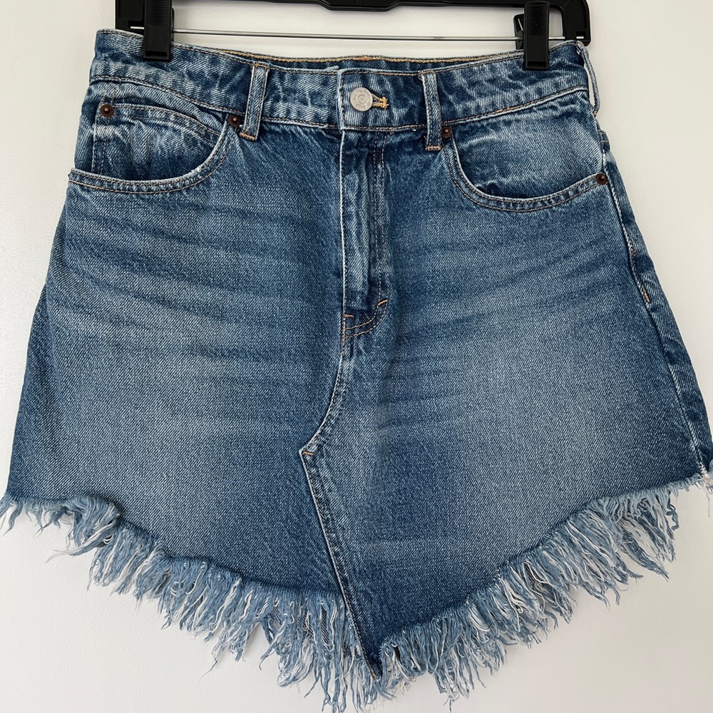 Free People Denim Skirt